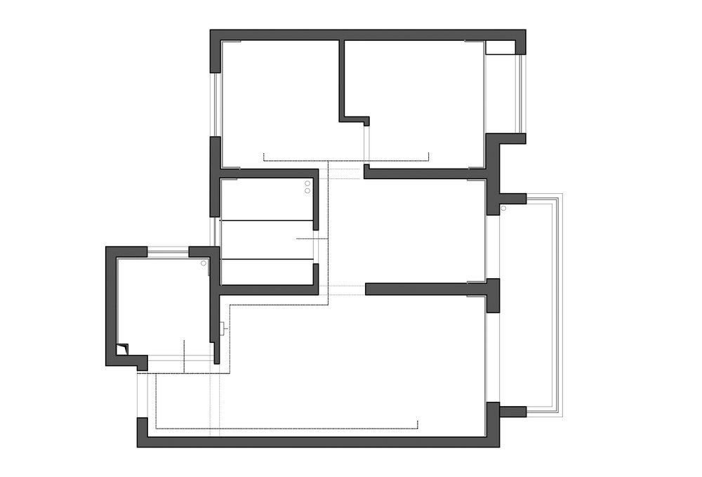 中建大公館101平現(xiàn)代風格裝修效果圖